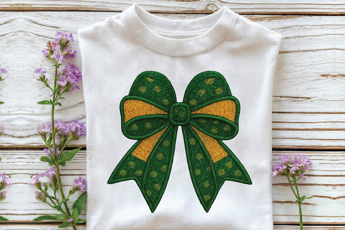 Bow St. Patrick's Day Sublimation Pn, an Illustration by DreamPrint404 (Photo 7 of 7)