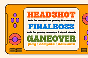 Groovy Bigsky Retro Vintage Serif, a Serif Font by timelesstype.co (Thumbnail 9 of 15)