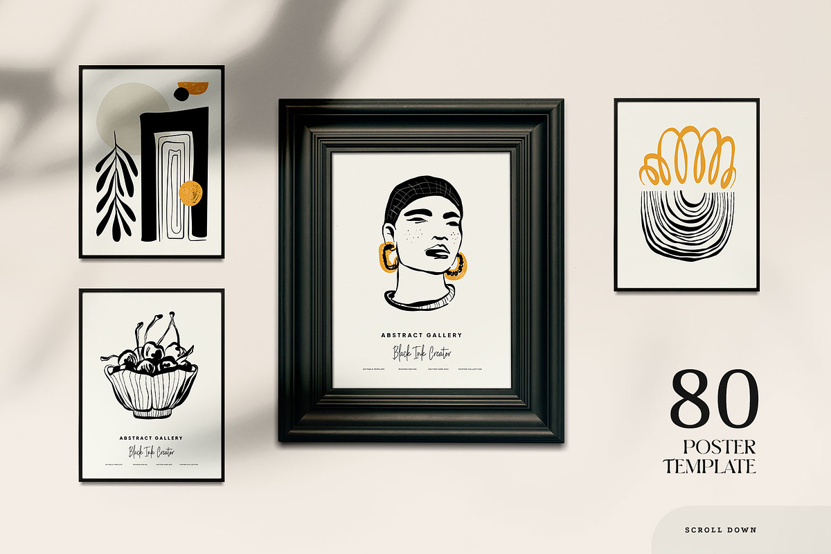 Black Ink | Creator Kit, a Background Graphic by KetteCreate (Photo 12 of 22)