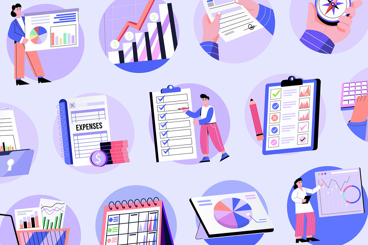 Business illustrations, a Finance Illustration by Brickclay (Photo 5 of 9)