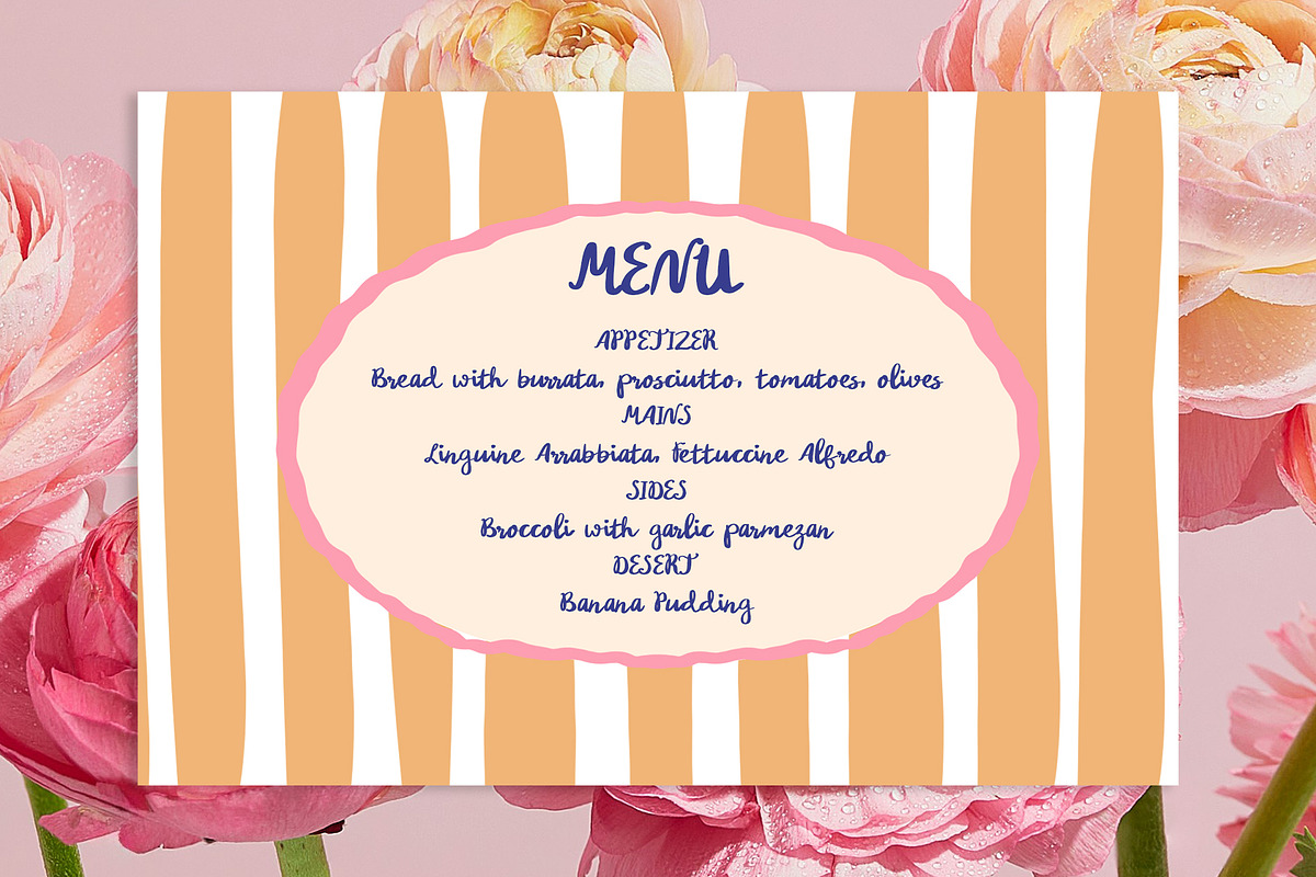 Banana Pudding handwritten font duo, a Handwritten Font by BilberryCreates (Photo 5 of 9)