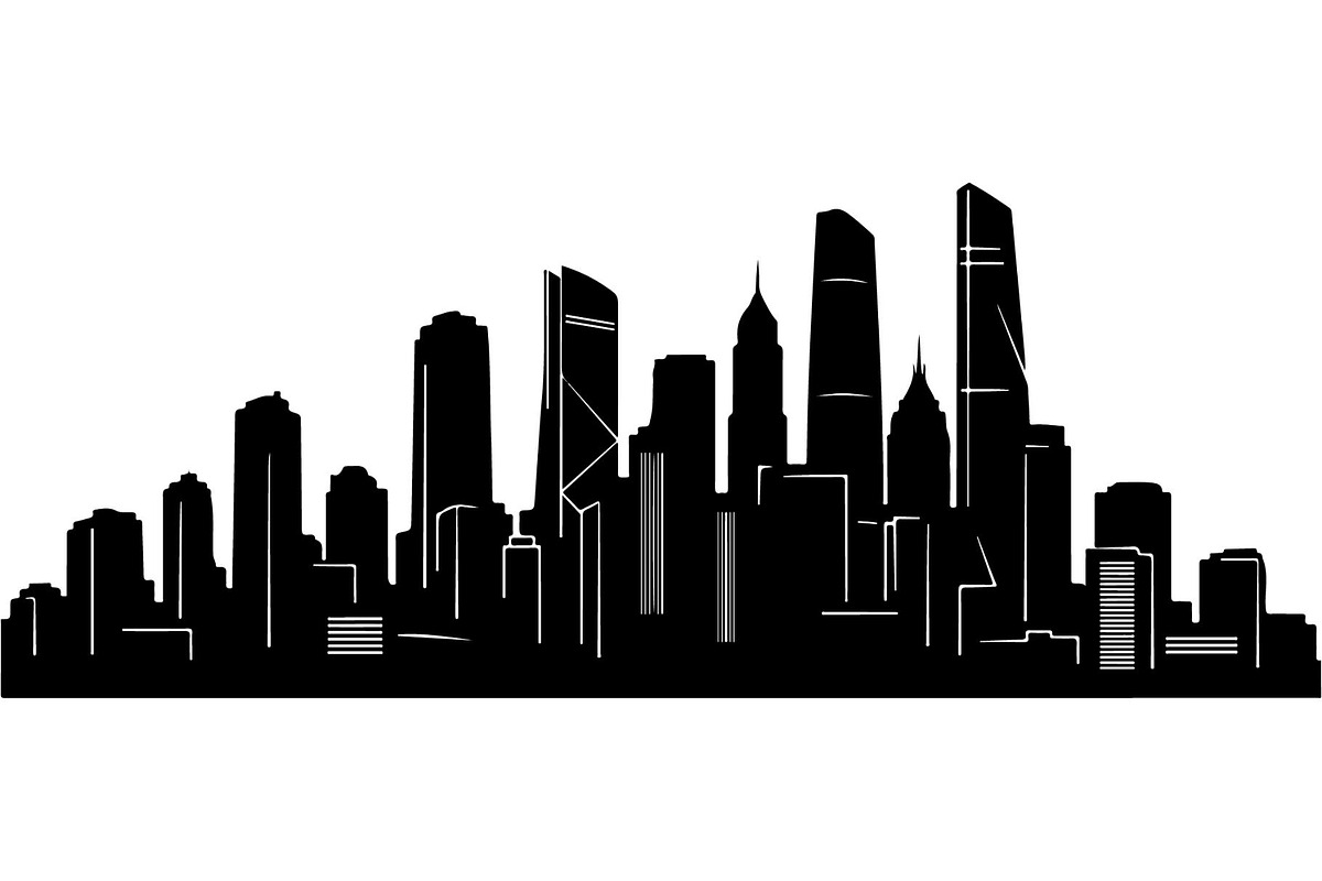 City Skyline Silhouette Bundle, an Object Graphic by Creativeshirt (Photo 4 of 20)