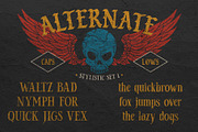 Black Poser Blackletter Typeface, a Blackletter Font by alit design (Thumbnail 5 of 17)