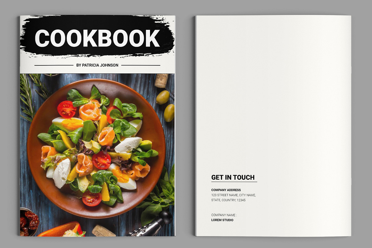 Recipe Cookbook Template, a Magazine Template by MightyDesign (Photo 4 of 7)