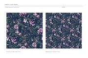 Sombre, Hand painted Watercolours!, a Pattern Graphic by Pink Linen (Thumbnail 5 of 11)