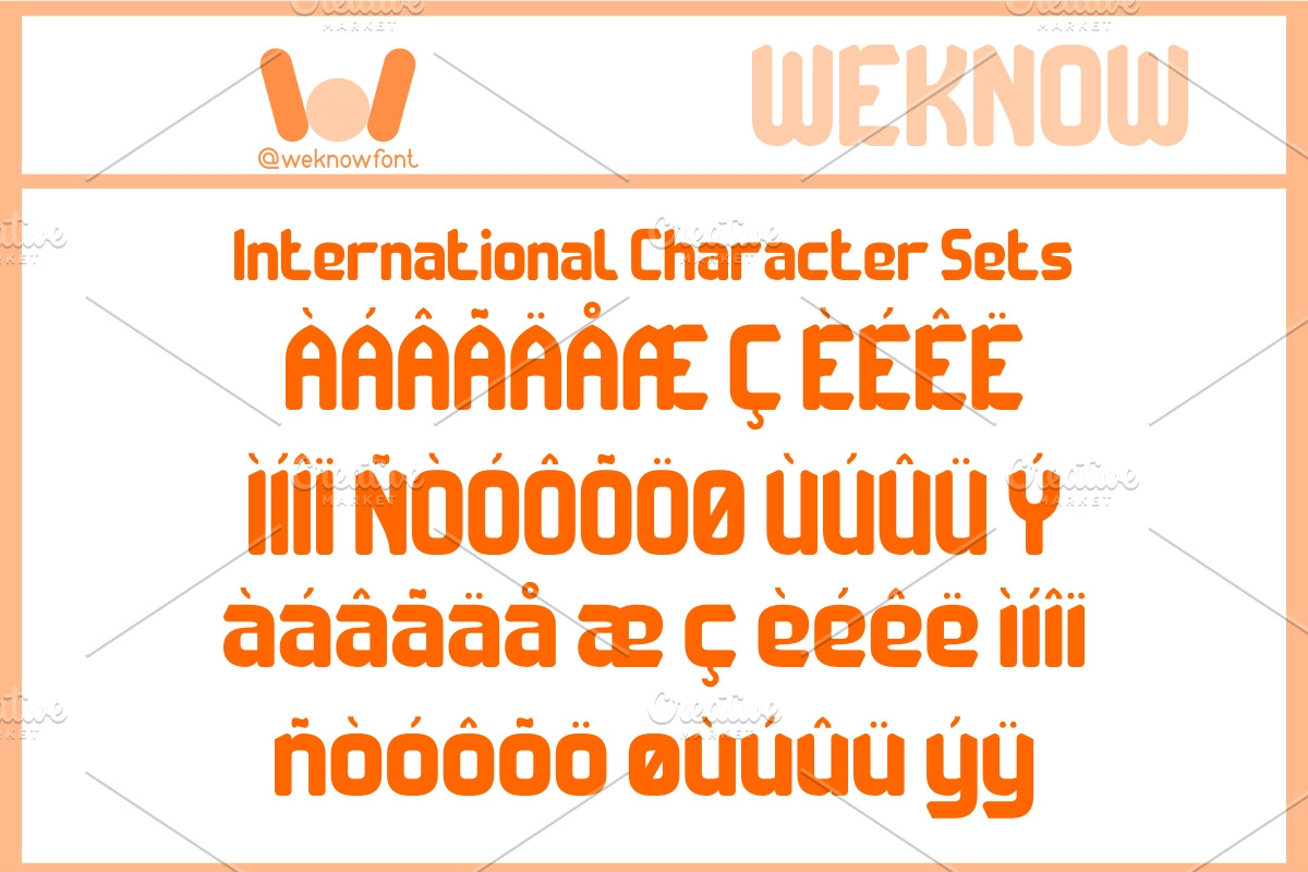 Snack Bite font, a Font by weknow (Photo 8 of 8)