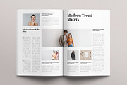 Modern Magazine Template, a Magazine Template by E-Type (Thumbnail 6 of 7)