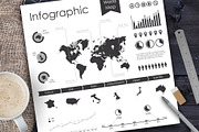 Infographic, a Presentation Template by DOBROGRAPH (Thumbnail 1 of 4)