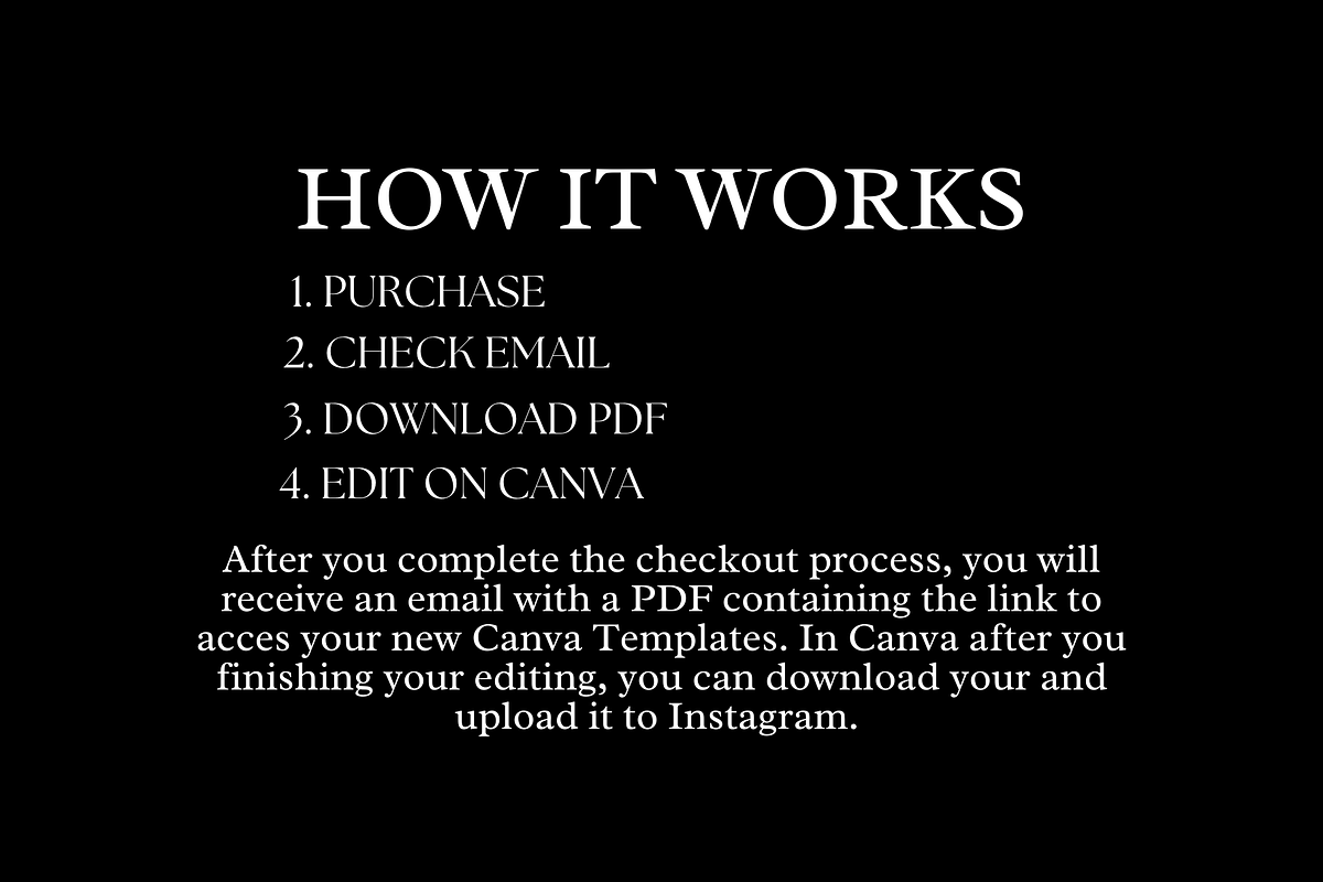 Black Content Creator Media Kit, a Social Media Template by Daily Creative (Photo 5 of 5)