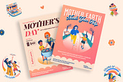 Mothers Day Stickers, an Emoji Icon by Vectors Market (Thumbnail 4 of 9)