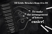 Realistic Chalk Drawings & Lettering, a Brush Add-On by Letter Elfa Studio (Thumbnail 8 of 10)