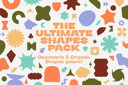 The Ultimate Shapes Pack (300+), an Icon by designwithmai