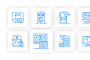 Cybersecurity Icons Set, an Outline Icon by Brickclay (Thumbnail 7 of 7)