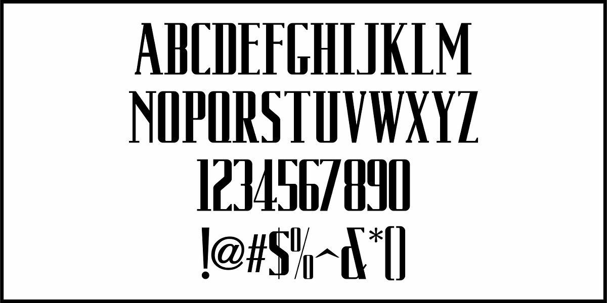 Train Car JNL, a Serif Font by Jeff Levine Fonts (Photo 3 of 5)