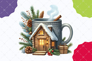 Cozy Winter Clipart, an Illustration by designcity5 (Thumbnail 4 of 5)