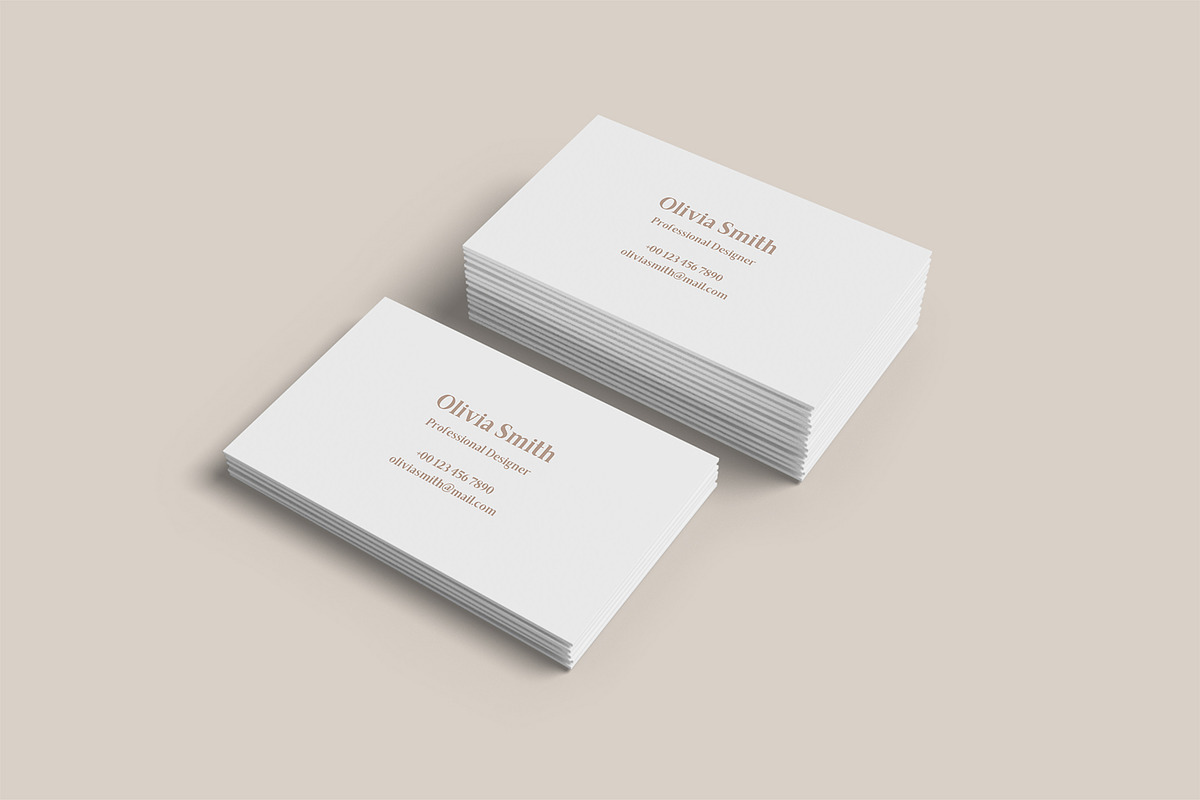 Business Card Mockup Bundles, a Business Card Template by Graphic Aesthetic (Photo 16 of 22)