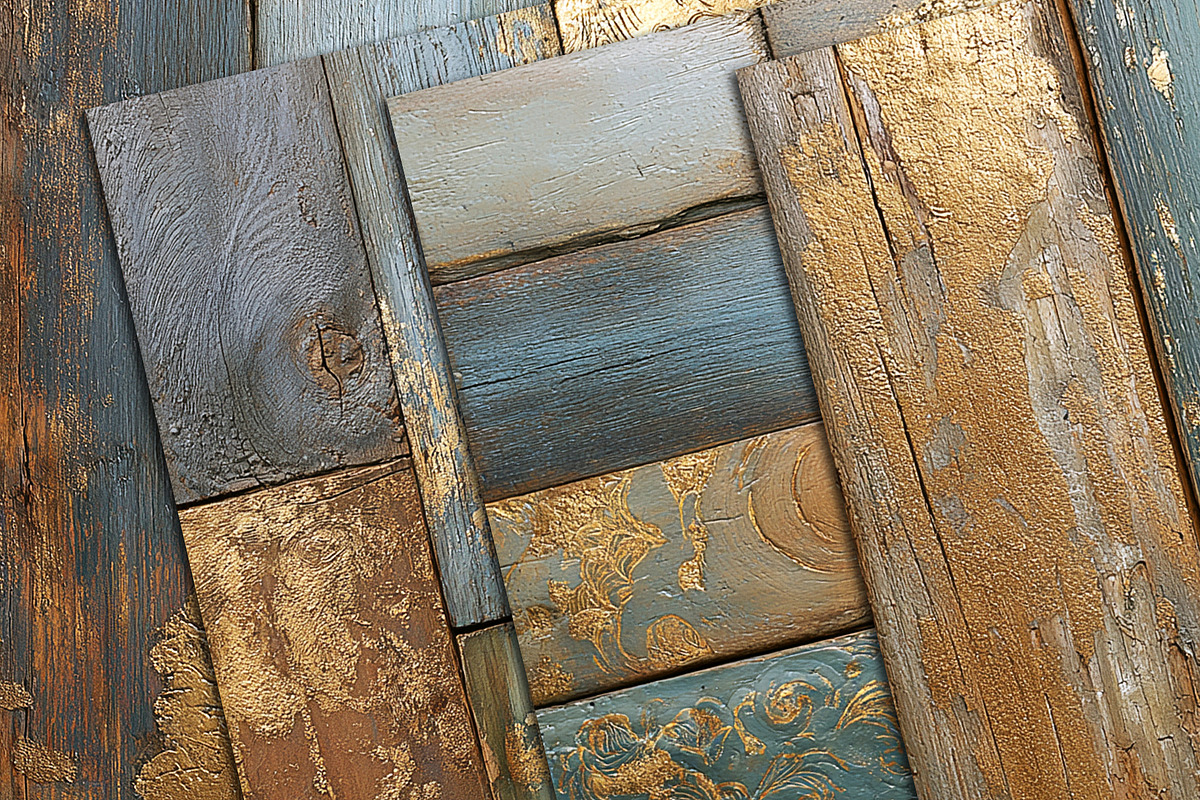 50 Golden Wood Rustic Texture, a Texture Graphic by Area (Photo 14 of 18)