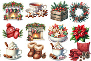 Watercolor Neutral Winter Bundle, an Illustration by Designworld (Thumbnail 4 of 5)