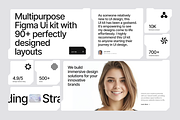 Dark—Labs / Futuristic Figma Ui Kit, an UI Kit Template by Natural.Twenty (Thumbnail 1 of 8)