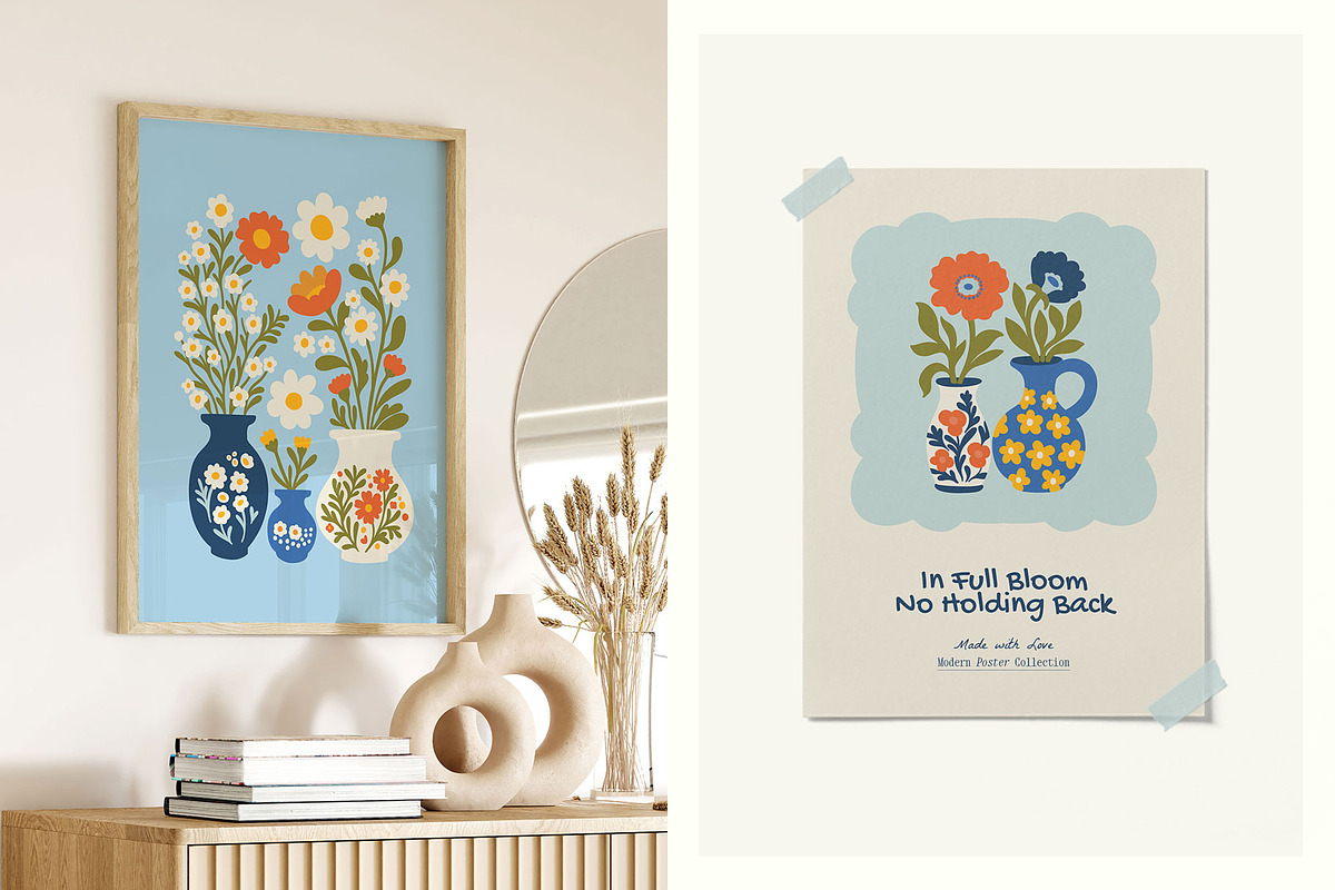 Bloom Garden | Wall Art Creator, an Object Graphic by Leleka.Store (Photo 7 of 17)
