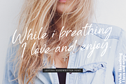 Lestina, a Script Font by Larin Type Co. (Thumbnail 7 of 10)