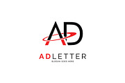 Initial Letter AD Logo Template, a Branding & Logo Template by mesuka (Thumbnail 2 of 2)