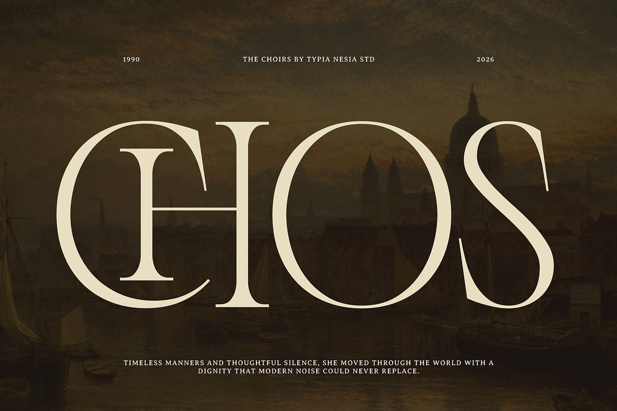 The Choirs - Beauty Elegant Ligature, a Serif Font by Typia Nesia (Photo 5 of 16)