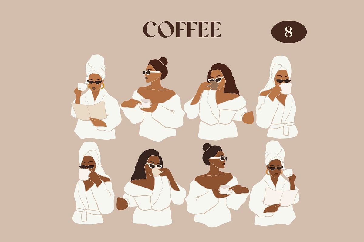Abstract people bundle, a Person Illustration by Purple (Photo 6 of 7)