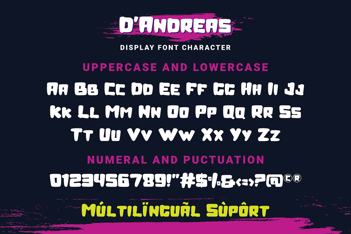 D'Andreas Font, a Handwritten Font by JprintStudio (Photo 5 of 5)