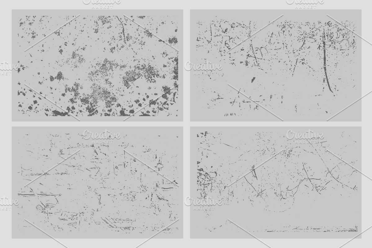 20 Grunge & Grimey Textures - VES06 preview 4