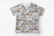 Winter cute cats pattern, a Pattern Graphic by lindoet23 (Thumbnail 2 of 2)