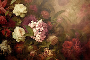 85 Fine Art Vintage Floral Design, a Texture Illustration by Bilgep_design (Thumbnail 19 of 19)