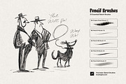 Everyday Sketch Procreate Brushes, a Brush Add-On by brushapes.com (Thumbnail 5 of 9)