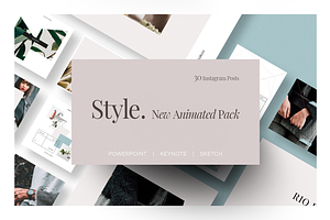 STYLE Animated Instagram Pack