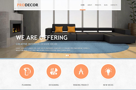 Pro Decor - Business Joomla Theme