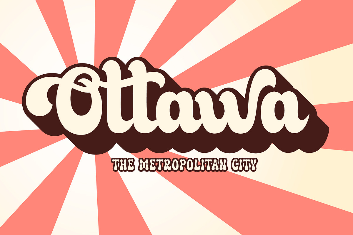 Monkey Script - Groovy Retro Font, a Script Font by Airotype (Photo 8 of 14)