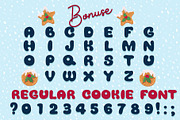 Xmas cookie font family, a Font by Zimages (Thumbnail 4 of 8)