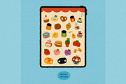 Bake House Digital Stickers, a Decorative Illustration by mimimeow (Thumbnail 2 of 3)
