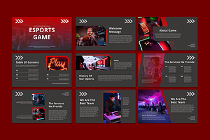 Esports Game - Keynote Template