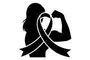 Cancer Health Support Symbols Set, a Healthcare Illustration by Designer_Momina (Thumbnail 16 of 16)