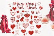 Mon Amore Por Favor. Hand draw art, an Object Graphic by ma_i_vi (Thumbnail 12 of 12)