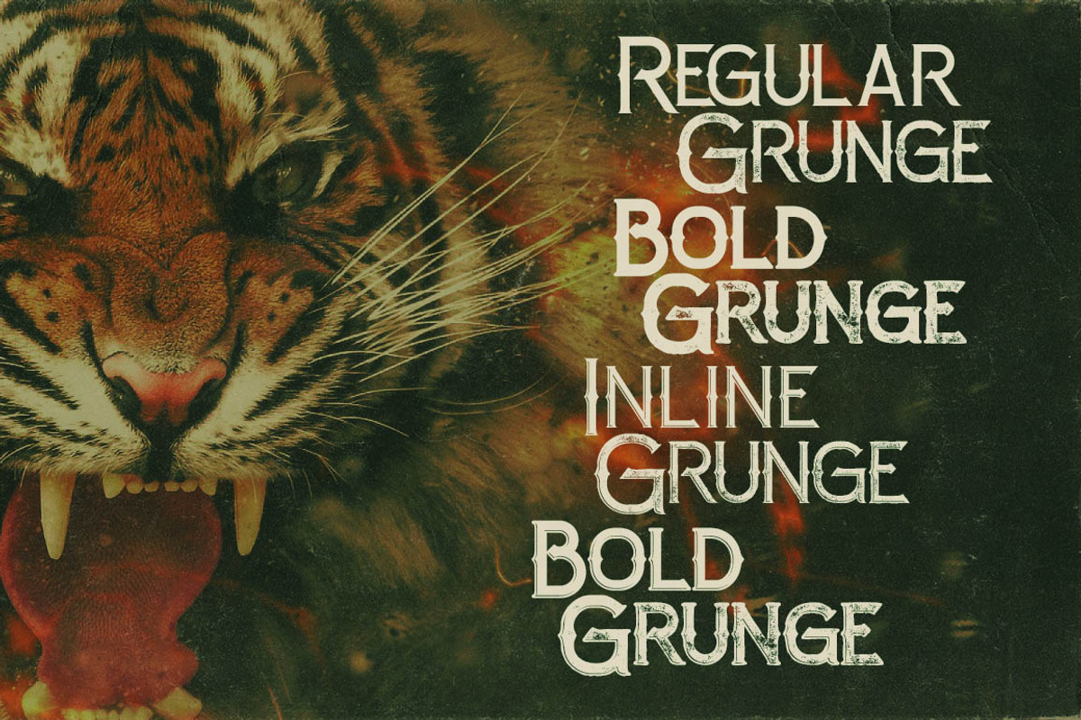 Zalora Typeface preview 2