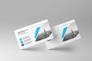 Business Card Design Template, a Business Card Template by mijli