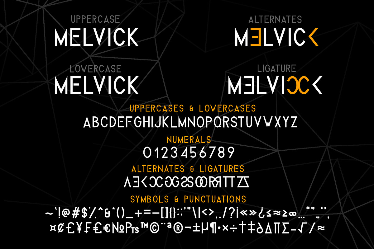 Melvick - 12 Sans Family Fonts preview 4