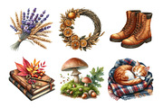 Autumn Cottagecore Clipart, an Illustration by Daily.Designs (Thumbnail 5 of 5)