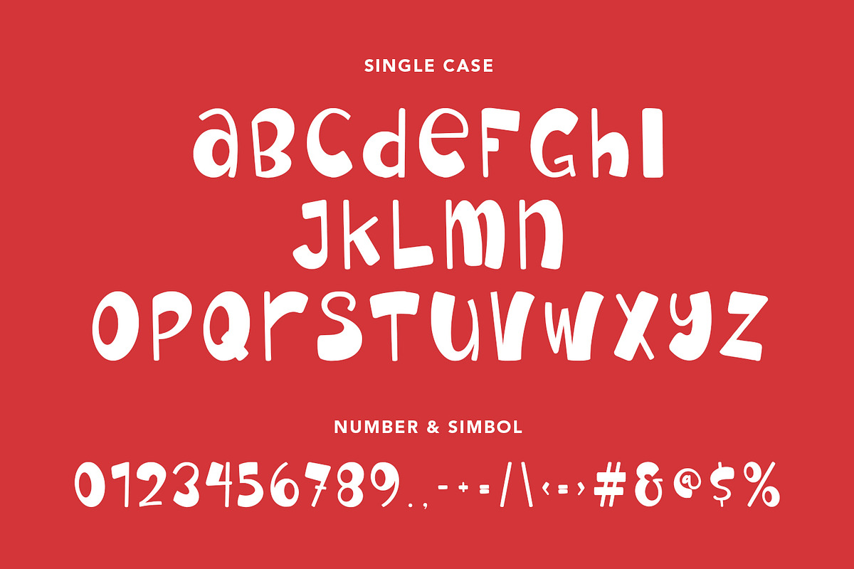 Clodena Geyso Playful Display Font, a Sans Serif Font by Maulana Creative (Photo 6 of 7)