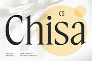 CS Chisa – Elegant Font, a Serif Font by Craft Supply Co. (Thumbnail 1 of 8)