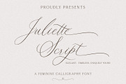 Juliette Script, a Handwritten Font by Prestige Artsy Studio (Thumbnail 1 of 11)