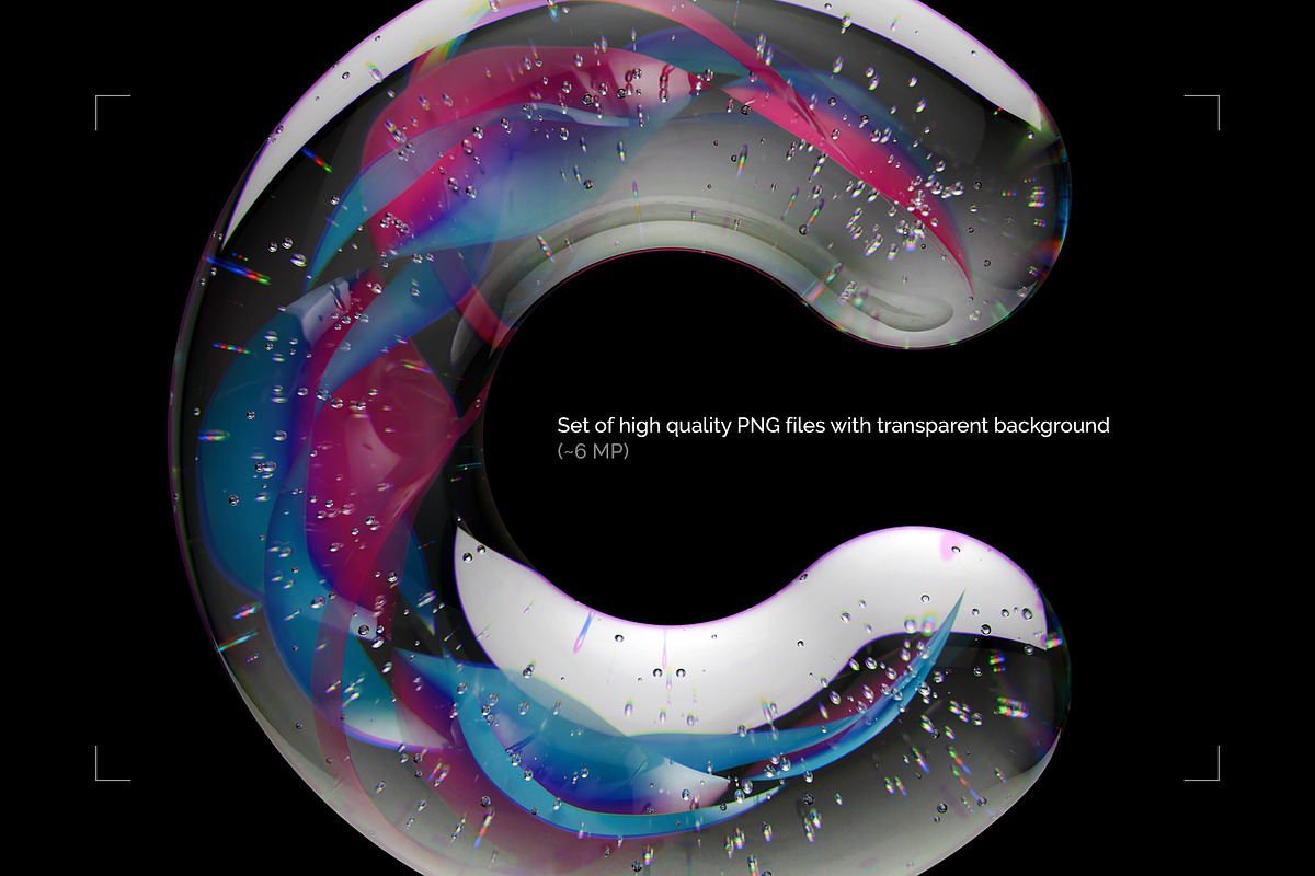 Glass Marbles — Color Bitmap Font, a Symbol Font by Gleb Guralnyk (Photo 2 of 4)