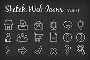 Sketch Web Icons [Pack 1], an Icon by Benjamin Norris (Thumbnail 2 of 2)